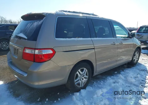 2007 Honda Odyssey Ex-L из США, поврежденный, VIN 5FNRL38627B427877